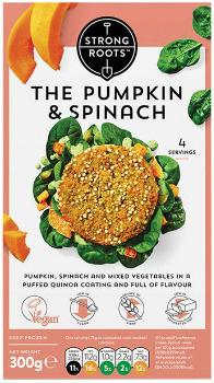 Strong Roots The Pumpkin & Spinach Burger 300g