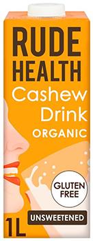 Rude Health Longlife Unsweetened Cashew Drink 1Litre