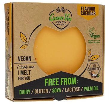 GreenVie Vegan Block Cheddar Cheese 250g