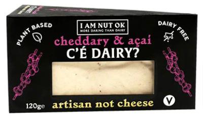 I Am Nut OK Ce Dairy? Vegan Cheddar Cheese 120g