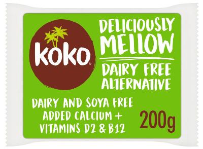 Koko Dairy Free Mature Cheddar Alternative 200g