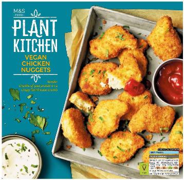 M&S Vegan Chicken Nuggets Frozen 300g