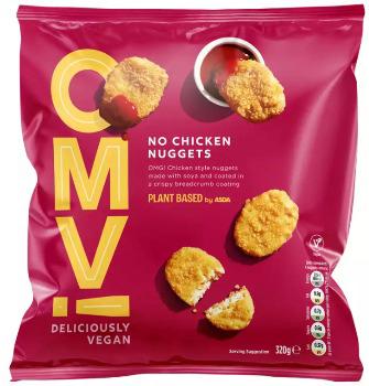 OMV! Deliciously Vegan No Chicken Nuggets 320g