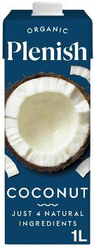 Plenish Organic Coconut Unsweetened Drink 1Litre