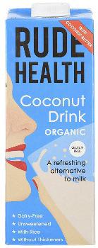 Rude Health Organic Coconut Drink, with coconut butter 1 Litre