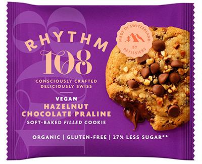 Rhythm108 Hazelnut Chocolate Praline Soft-Baked Filled Cookie 50g