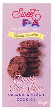Sweet FA Gluten Free Double Chocolate Chip Cookies 125g