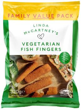 Linda McCartney's Vegetarian Fish Fingers 320g
