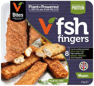 VBites Vegan Plant-Based Fish Free Fingers 215g