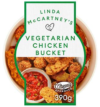 Linda McCartney's Vegetarian Chicken Bucket 390g