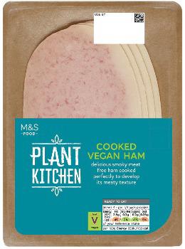 M&S Plant Kitchen Cooked Ham 90g