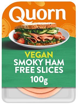 Quorn Vegan Smoky Ham Free Slices 100g