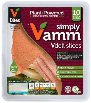 VBites Cheatin Ham Style Slices 100g