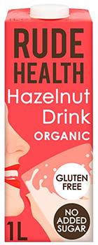 Rude Health Longlife Unsweetened Hazelnut Drink 1Litre