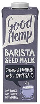 Good Hemp Barista Seed Milk 1Litre