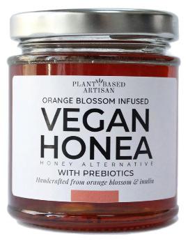 Plant Based Artisan - Orange Blossom Vegan Honea With Prebiotics 190ml