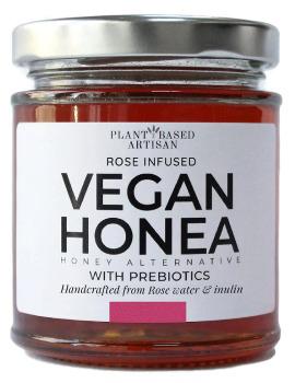 Plant Based Artisan - Rose Vegan Honea With Prebiotics 230ml