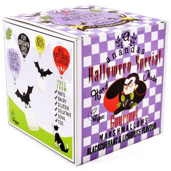 BLACKCURRANT & LIQUORICE MARSHMALLOWS 80g