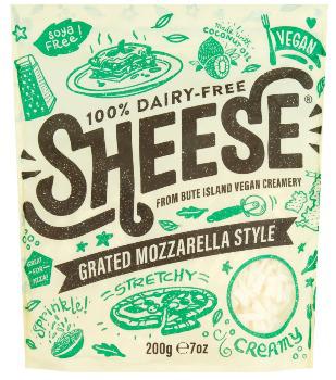 Bute Island Foods - Grated Sheese Vegan Mozzarella Style 200g