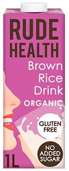 Rude Health Longlife Unsweetened Brown Rice Drink 1Litre