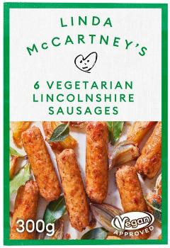 Linda McCartney Vegetarian Lincolnshire Sausages 300g