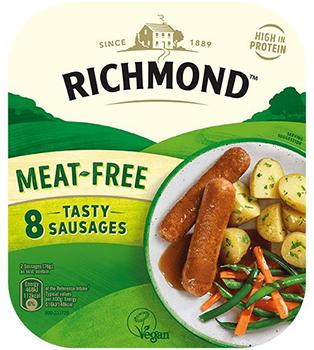 Richmond Meat Free Sausages 304g