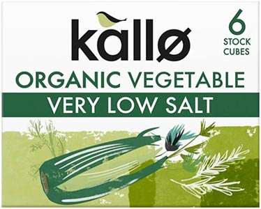Kallo Organic Very Low Salt Vegetable Stock Cube