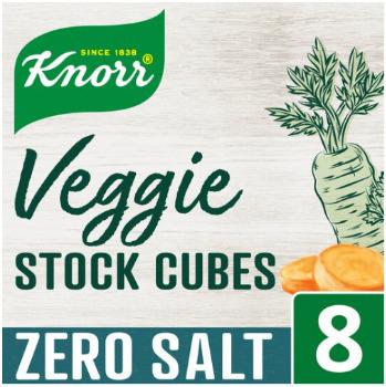 Knorr 8 Vegetable Zero Salt Stock Cubes