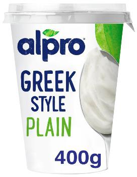 Alpro Greek Style Plain Yoghurt Alternative 400g