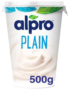 Alpro Plain Yoghurt Alternative 500g