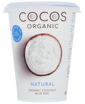 COCOS Organic Natural Coconut Yoghurt 400g