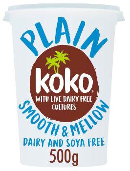 Koko Dairy Free Plain Yoghurt 400g
