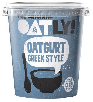 Oatly Oatgurt Greek 400g